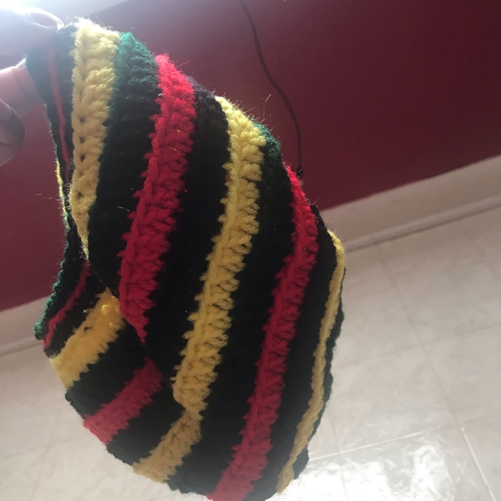 Rasta Slouchy Hat